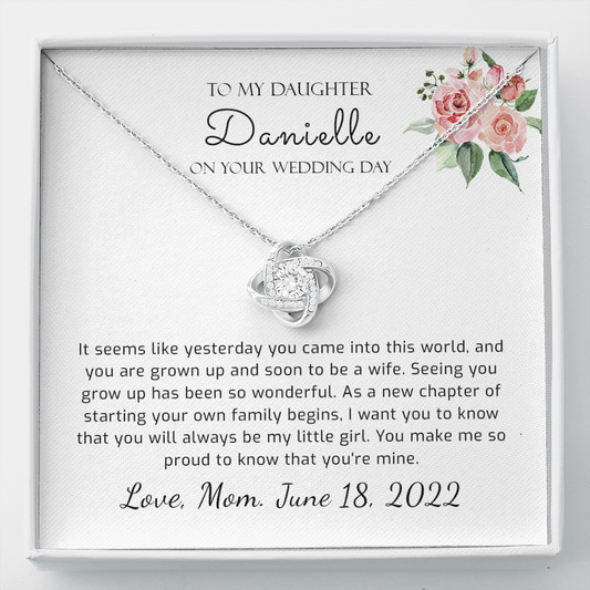 Bride Gift from Mom to Daughter on Wedding Day - Daughter Wedding Day Gift from Mother of the Bride- Wedding Gift For Daughter Wedding - 1144367199