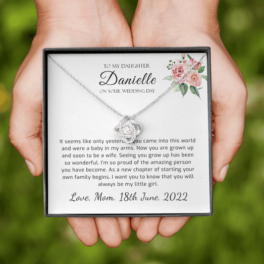 Personalized Gift For Daughter On Her Wedding Day From Mother Of The Bride - Bride Gift From Mom - Wedding Day Gift For Daughter From Mom - 1258461805