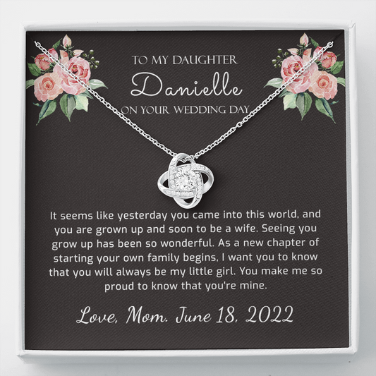 Bride Gift from Mom to Daughter on Wedding Day - Daughter Wedding Day Gift from Mother of the Bride - Wedding Gift For Daughter Wedding Day - 1130419798