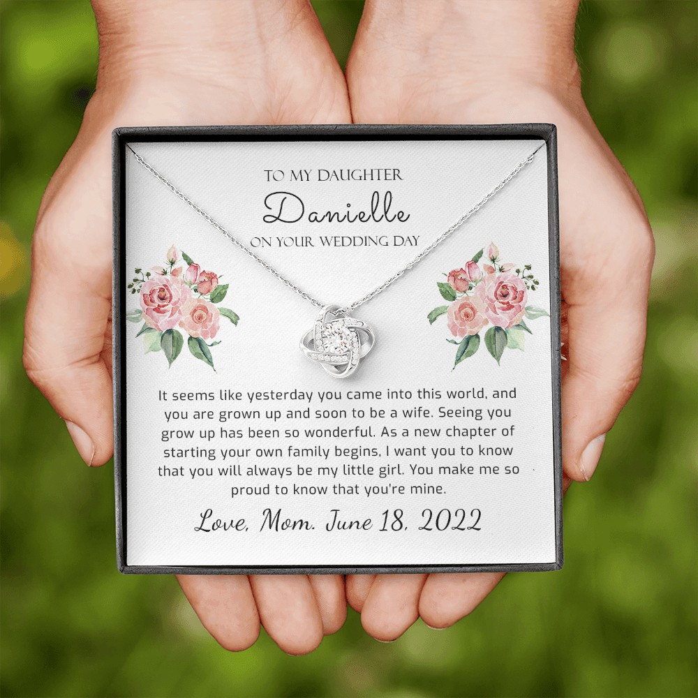 Bride Gift from Mom to Daughter on Wedding Day Daughter Wedding
