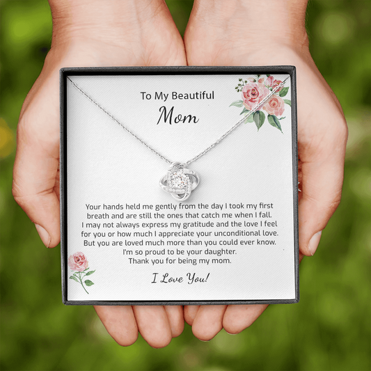 Mothers Day Gift From Daughter, Gift For Mom - Mom Necklace, Mother Jewelry, Mom Appreciation-Personalized Mom Gift, Gift for Mother - 1183063492