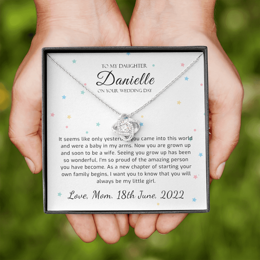 Personalized Gift For Daughter On Her Wedding Day From Mother Of The Bride - Bride Gift From Mom - Wedding Day Gift For Daughter From Mom - 1258465393
