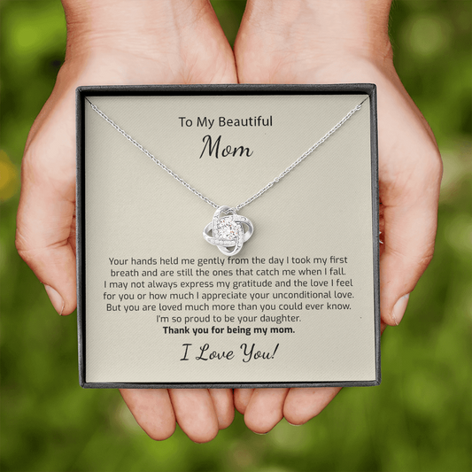 Mothers Day Gift From Daughter, Gift For Mom - Mom Necklace, Mother Jewelry, Mom Appreciation-Personalized Necklace For Mom, Mom Gift - 1183057022