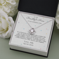 You Gave Me Life - Mother Of The Bride Gift From Daughter - Mom Wedding Gift from Bride on Wedding Day - Necklace Wedding Gift for Mom - stars - 1178895310 - CUSTOM
