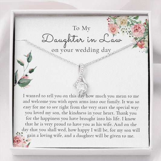 Gift to Daughter in Law Wedding Gift, Daughter in Law Wedding Gift for Bride from Mother of Groom
