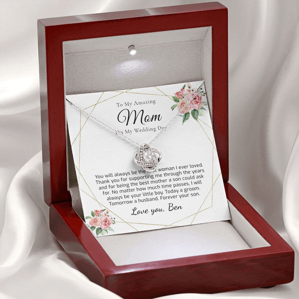 Today tomorrow forever - golden frame Love Knot - 28/02