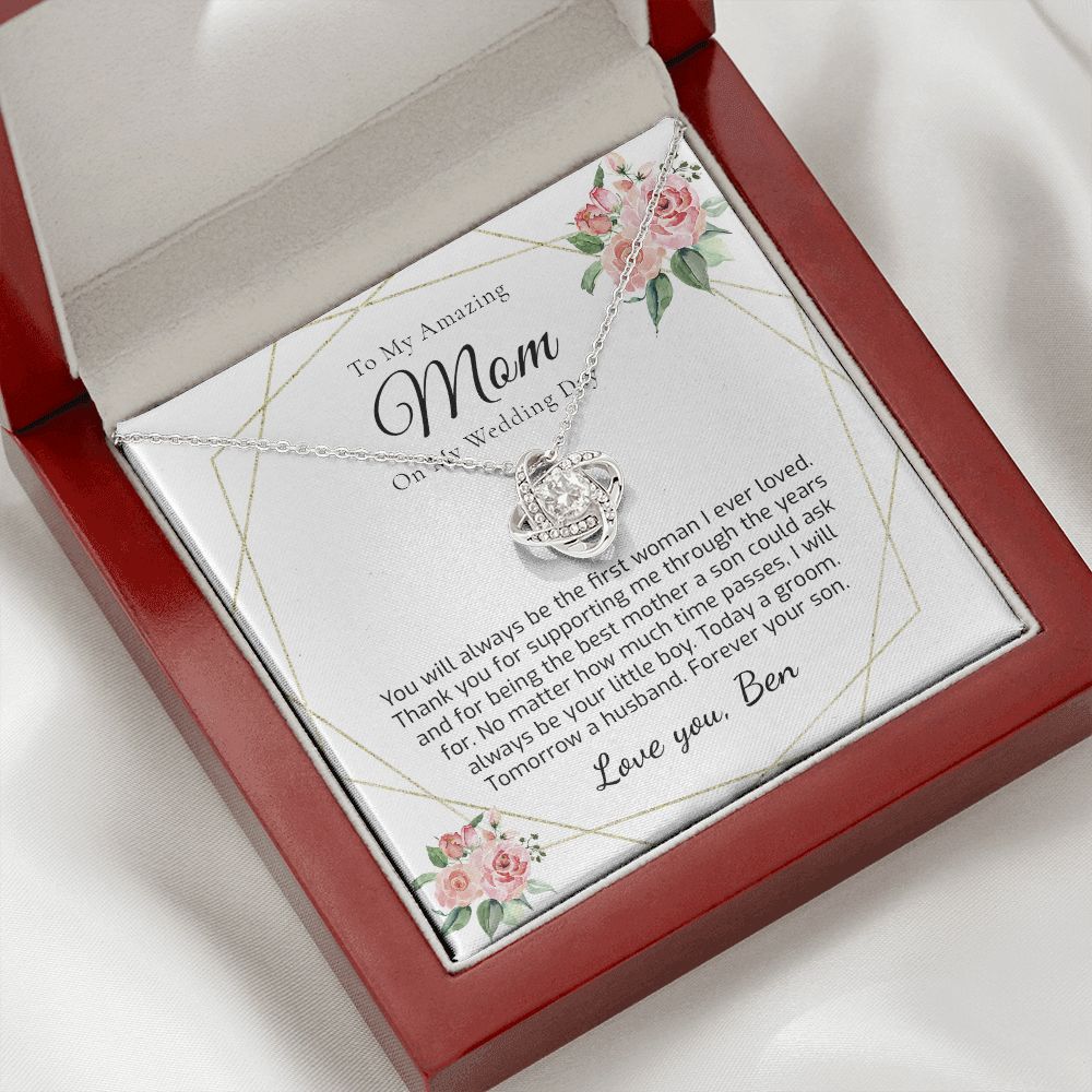 Today tomorrow forever - golden frame Love Knot - 28/02