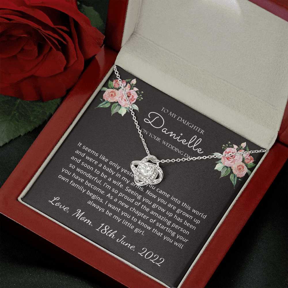 Personalized Gift For Daughter On Her Wedding Day From Mother Of The Bride - Bride Gift From Mom - Wedding Day Gift For Daughter From Mom - 1244465634